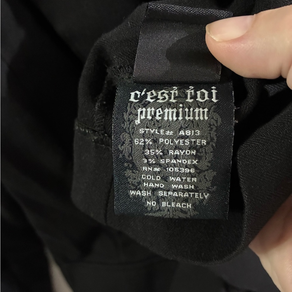 C’est Toi Women’s Medium Black Blazer - Picture 7 of 9
